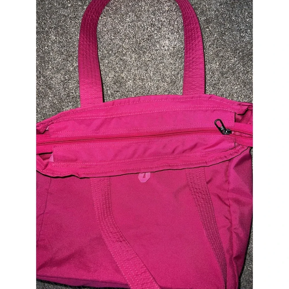 Nike JUST DO IT JDI tote bag vtg? pink 13x 15x 5 10” handle gym bag